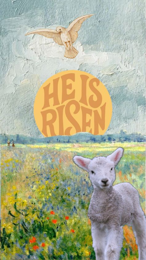 He is Risen ✝️. #jesuswins #christian #heisrisen #Godislove #hesaves #wwjd He’s Risen, He Is Risen Bible Verse, He Is Risen Aesthetic, He Is Risen Wallpaper Iphone, He Is Risen Images, He Is Risen Art, He Has Risen Easter, Happy Easter He Is Risen, 2024 Manifestation