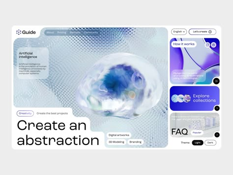 Statistics Web Design, Typography For Websites, Corporate Blue Color Palette, Futuristic Presentation Design, Japan Design Graphic, Web3.0 Design, Web Design Awards, Mobile Website, Web Ui Design