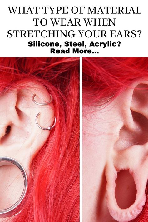 Ear Stretching Sizes, Ear Plugs And Gauges, Lobe Stretching, Tunnel Piercing, Ear Stretching, Tapers And Plugs, Jewelry Piercing, Things To Keep In Mind, Body Jewelry Piercing