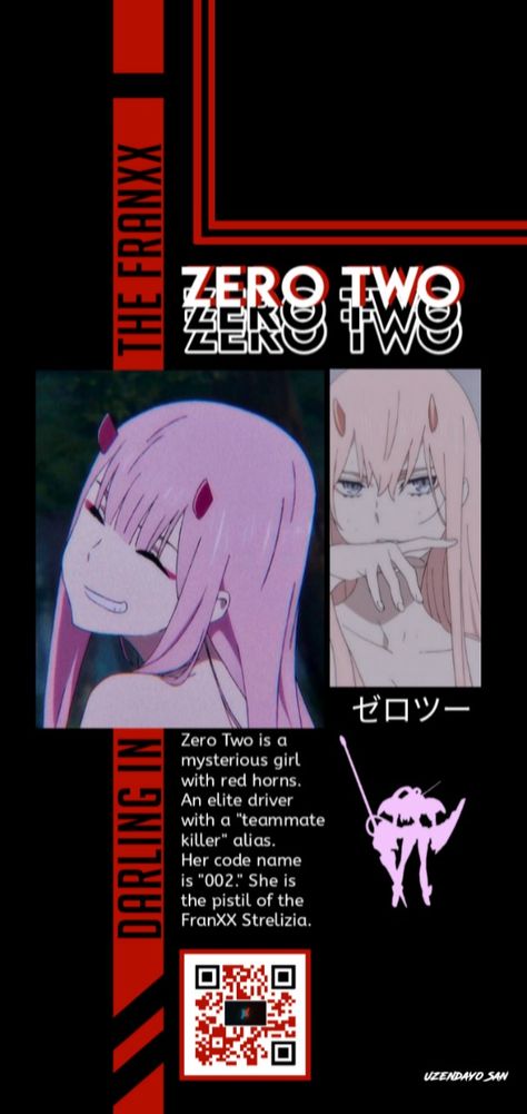 Anime Wallpaper
Zero Two
Darling in the FranXX
Wallpaper for Phone
Android Walpaper
Iphone Wallpaper
Black
Red
White
Aesthetic
Cool Two Wallpaper, Space Wallpaper, Mysterious Girl, Zero Two, Darling In The Franxx, Cute Anime Wallpaper, Otaku Anime, Message Me, Aesthetic Anime