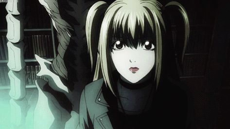 Misa Amane Gif Pfp, Misa Banner Gif, Misa Amane Gif, Deathnote Light, Emo Gif, Aesthetics Icon, Gif Banners, Light And Misa, Pretty Gif