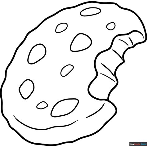 Free Cartoon Cookie Coloring Page for Kids Cookie Coloring Pages, Candy Coloring Pages, Cookie Pictures, Cartoon Cookie, Popular Cartoon Characters, Free Printable Coloring Sheets, Easy Candy, Easy Drawing Guides, Preschool Coloring Pages