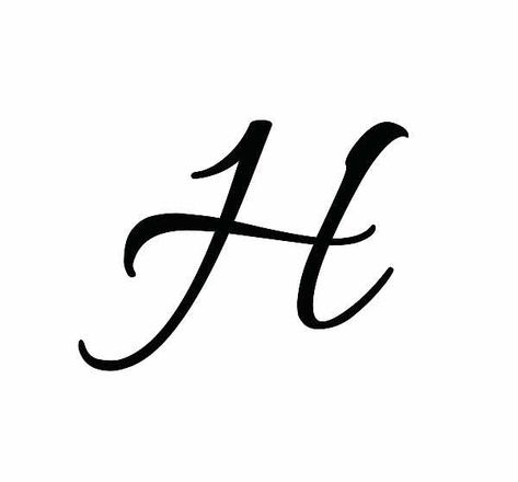 H Tattoo Letter, Letter H Tattoo, Allura Font, Letter H Design, Bald Cypress Tree, H Tattoo, Half Sleeve Tattoos Forearm, Cursive Tattoos, Half Sleeve Tattoo