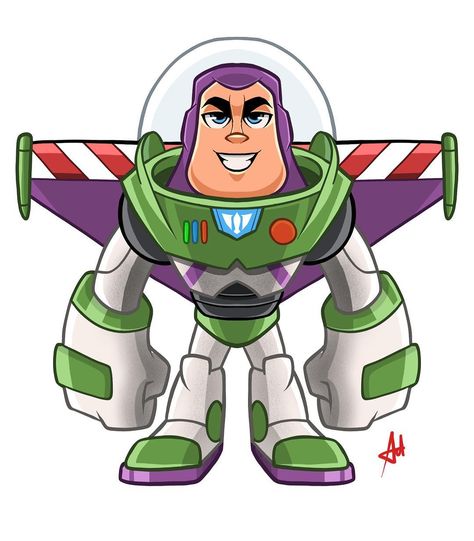 Buzz Lightyear by popon85 Buzz Lightyear Drawing, Buzz Lightyear Painting, Buzz Lightyear Art, Buzz Lightyear Clipart, Buzzlight Year Artwork, Buzz Lightyear Illustration, Buzz Lightyear Wings, Buzz Lightyear Costume, Drawing Disney