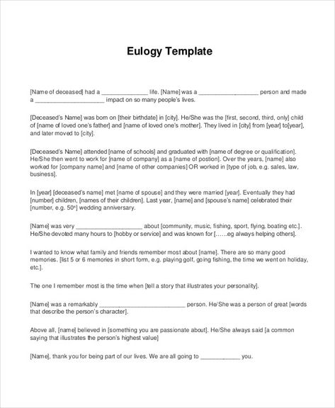 Writing A Eulogy Father, Eulogy Examples For Grandfather, Eulogy Examples Dads, Eulogy Examples Mom, Eulogy For Father, Eulogy Ideas For Dad, Eulogy For Dad From Daughter, Obituary Ideas Templates, Eulogy Ideas