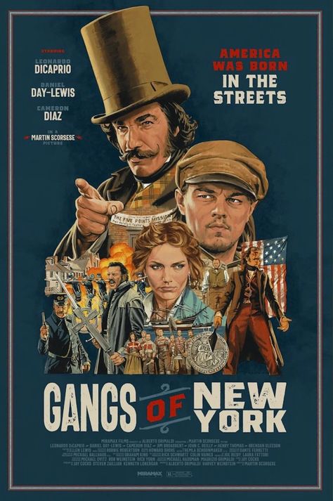 Brendan Gleeson, Henry Thomas, Gangs Of New York, Day Lewis, New York Poster, Film Poster Design, Classic Movie Stars, Cameron Diaz, Martin Scorsese