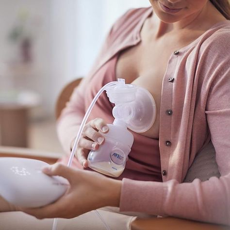 Philips Avent Single Premium Electric Breast Pump for Quicker and Personalised Milk Expression, Rechargeable Battery, Timer Display, SCF396/11 Breastfeeding Benefits, Milk Flow, Stylish Mens Suits, Baby Drinks, Bagged Milk, Electric Breast Pump, Baby Equipment, Breast Pump, Fancy Bags