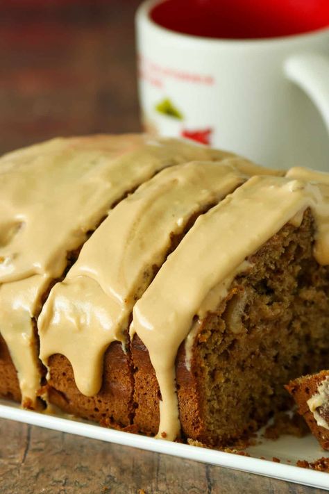 Coffee Cake Banana Bread | Woman Scribbles Coffee Banana Bread Recipe, Coffee Banana Cake, Pumpkin Spice Banana Bread Coffee Cake, Best Coffee Cake Banana Bread Recipe, Banana Cake Coffee Frosting, Banana Bundt Coffee Cake, Banana Cinnamon Swirl Coffee Cake, Coffee Cake Banana Bread, Coffee Banana Bread