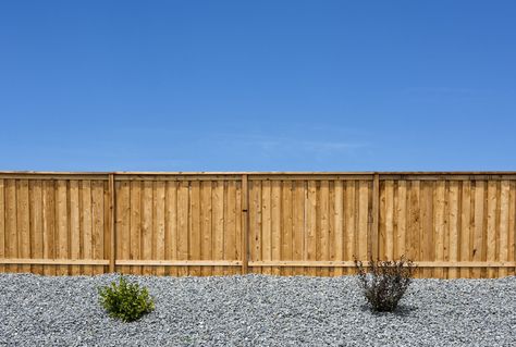 Fencing options serving as noise barriers to block road sounds often use thick tongue-and-groove boards, in order to form solid, impervious walls. Sound Proof Fence Ideas, Noise Blocking Fence, 60s Renovation, Concrete Fence Posts, Fence Fabric, Cinder Block Fire Pit, Noise Barrier, Privacy Hedge, Sound Barrier