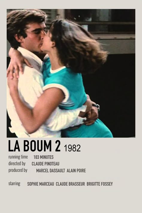 La Boom Film, Movies To Watch Teenagers, Iconic Movie Posters, French Movies, Film Posters Minimalist, Film Poster Design, Movie Shots, Movie Posters Design, Cinema Posters