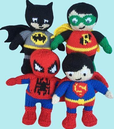 Comfort Dolls, Izzy Dolls, Superhero Quotes, Superman Spiderman, Superhero Toys, Halloween Sewing, Knitting Patterns Free Scarf, Knitting Patterns Free Hats, Baby Crochet Patterns Free