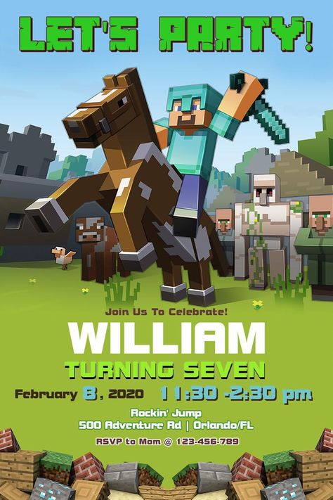 Birthday Invitation Card Minecraft, Minecraft Party Invitations Templates, Minecraft Birthday Invitations Printable, Minecraft Bday Invitations, Minecraft Invitation Card, Minecraft Party Invitations Free, Minecraft Invitations Free Templates, Minecraft Invitation Template, Minecraft Birthday Party Invitations