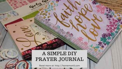 Diy Prayer Journal Ideas, Prayer Journal Ideas Notebooks, Prayer Journal Ideas Notebooks Diy, Prayer Box Ideas, Journal Ideas Notebooks, Prayer Journal Ideas, Prayer Binder Ideas, Diy Prayer Journal, Prayer Journal Prompts