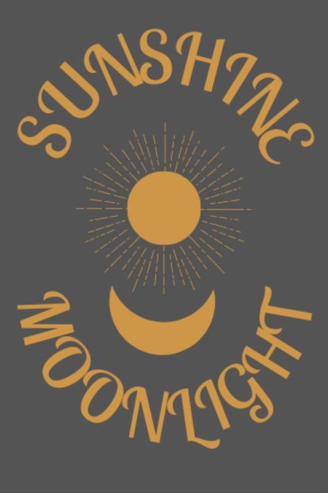 sunshine moonlight Sunshine And Moonlight, Bullet Journal Aesthetic, Journal Aesthetic, Brand Board, The Roof, Summer Sun, My Sunshine, Sun Moon, Roof