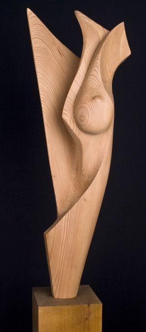 Wooden Sculpture Simple, Abstract Wood Carving, Wood Carving Art Sculpture, Wood Sculpture Art, Diy Woodworking Projects, Organic Sculpture, Carved Wood Sculpture, Human Sculpture, Wood Carving Designs