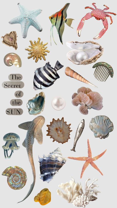 Ocean Prints Aesthetic, Tropical Scrapbook Layouts, Ocean Stickers Printable, Ocean Scrapbook, Tropical Stickers, Vacation Stickers, Sea Stickers, Beachy Stickers, Ocean Collage