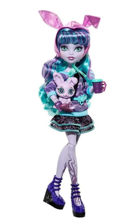 G3 Monster High Dolls, Monster High Creepover, Bunny Ear Hoodie, Monster High Toys, Sleepover Essentials, Pyjamas Party, Shadow Monster, Mh Dolls, Bunny Backpack