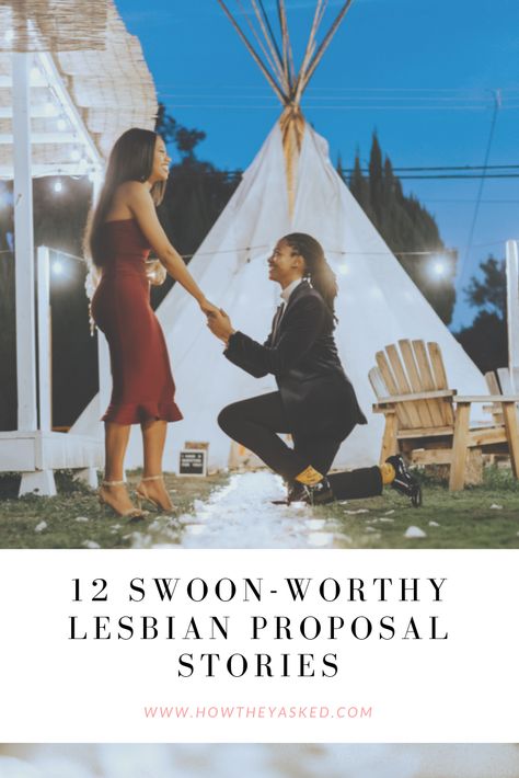 Lgbtq Proposal Ideas, Wedding Lesbian Proposals, Queer Proposal Ideas, Wlw Proposal Ideas, Lesbian Proposal Ideas Unique, Lesbian Proposal Ideas, Wlw Proposal, Lesbian Proposal, Fem Lesbian