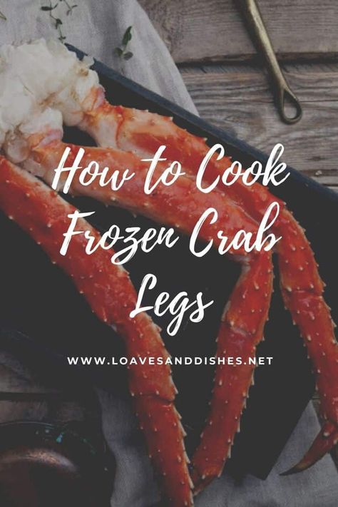 Sweet tender and perfectly cooked! You need to know how to cook frozen crab legs for the perfect dinner! #crab #howto #frozen #crablegs Snow Crab Legs Recipe Boiled, Crab Leg Recipes Boiled, Crab Legs Boil, Crab Boil Recipe, Steamed Crab Legs, Crab Legs On The Grill, Bake Turkey Wings Recipe, Cooking Crab Legs, Cooking Crab