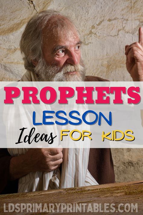 Kids Bible Study Lessons, Kids Bible Lessons, Book Of Mormon Stories, Lds Primary Lesson Helps, Lds Primary Lessons, Kids Bible Study, Follow The Prophet, Lds Lessons, Primary Activities