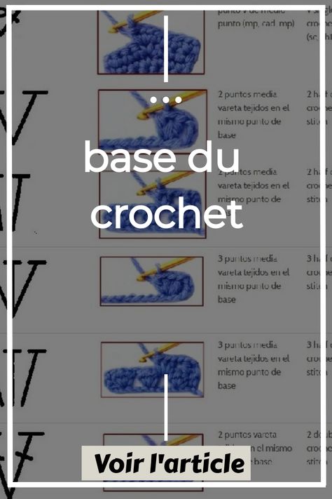 apprenez à bien exécuter les points de base du crochet en suivant le tuto de la phil’académie ! Vu sur img.over-blog.com Vu sur i.pinimg.com allez, trêve de blablas et de rêveries, on se lance ! vous allez découvrir qu’apprendre les bases techniques en crochet, cela n’a rien de compliqué ! dans cette vidéo, je vous propose de vous initier à la base du crochet avec le montage de la chaînette, la le Vu sur s-media-cache-ak0.pinimg.com découvrez comment débuter au crochet avec notre tuto sur les po Crochet Methods, Bonnet Crochet, Crochet