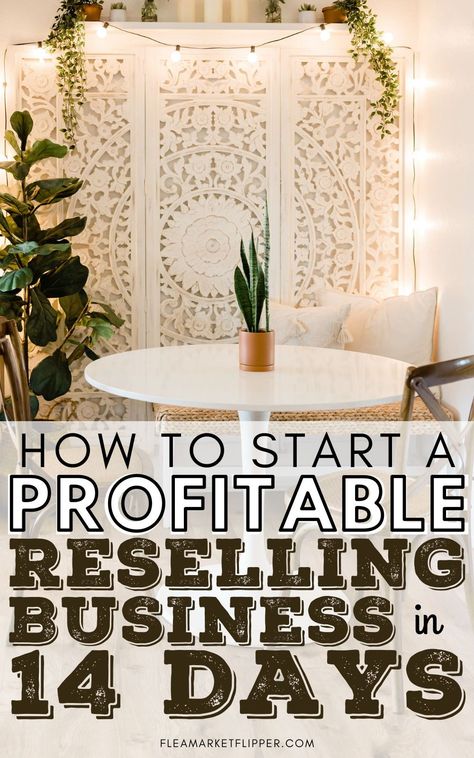 Do you want to start your own reselling business so that you can earn extra money at home? If you don't know where to start on your journey to a profitable side business, Flipper University is for you! Learn how to start your own flipping business in just 14 days. Click here to enroll in Flipper University today. Flea Market Flipper Home Flipping, Flipping Business, Flea Market Flips, Reselling Business, Repurpose Furniture, Flea Market Flip, Start A Side Hustle, Starting An Online Business, 6 Figures