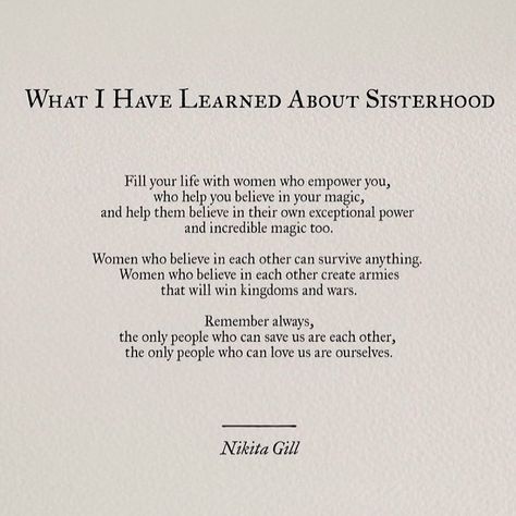 Nikita Gill on Instagram: “Sharing this on request. It’s an excerpt from my YA novel in verse The Girl and The Goddess. I remember learning this lesson from my mother…” Village Quotes, Sisterhood Quotes, Nikita Gill, Circle Quotes, Ya Novels, Female Friendship, What I Have Learned, Spiritual Words, Quotes About Motherhood