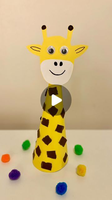 Mel  |  Early Childhood Educator on Instagram: "Giraffe Craft 🦒🦒

Follow @artsandcrafts4kids for more ideas! 🌟
.
.
.
#sensoryactivities #artsandcrafts #diyartsandcrafts #activitiesforkids #kidsactivities #earlychildhoodeducation #playlearningideas #giraffe" Giraffe Activities For Toddlers, Giraffe Activities Preschool, Giraffe Crafts For Kids, Giraffe Craft, Zoo Crafts, Giraffe Crafts, Early Childhood Educator, Balloon Tree, Paper Art Projects