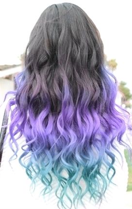 Stand out in every crowd with hair that is out of this world! Our Custom Ombre Collection comes in a variety of styles, colors and dye techniques. Each bundle is hand dyed and made to order. Our Ombre dyed bundles are unique, true to color and soft as butter! Choose from our Brazilian Hair or Ind... #OmbreHairDye Purple Dip Dye, Trendy We Fryzurach, Dyed Hair Pastel, Dyed Hair Blue, Blue Ombre Hair, Dip Dye Hair, Brown Ombre Hair, Hair Color Purple, Trendy Hair Color