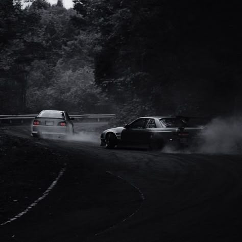 Grey Car, Bad Boy Aesthetic, Street Racing Cars, Street Racing, Beautiful Dark Art, Japan Cars, Black Aesthetic Wallpaper, Drift Cars, Black Car