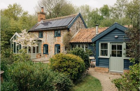 Plank Door, Architecture Renovation, Blue Mosaic Tile, South Facing Garden, Outdoor Seating Area, Interior Luxury, Stable Door, French Windows, Dormer Windows