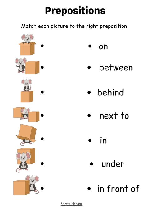 Free worksheet In On Under Worksheet For Kindergarten, English Beginner Worksheets, Preschool English Worksheet, 1st Class English Worksheet, English Worksheets For Grade 2, Ukg Worksheets English, Class 2 English Worksheets, There Is There Are, Language Activities For Preschoolers