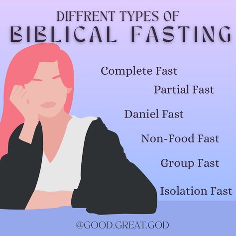 Mary | Biblical Femininity 🦢🕯️🪞 | There are many types of fasting in the Bible, various reasons for fasting, and different lengths of fasts. All are important and good to… | Instagram Different Types Of Fasting In The Bible, Biblical Fasting Plan, Types Of Fasting In The Bible, Fasting Meditation, Fasting In The Bible, Types Of Fasting, Biblical Fasting, Biblical Femininity, He First Loved Us