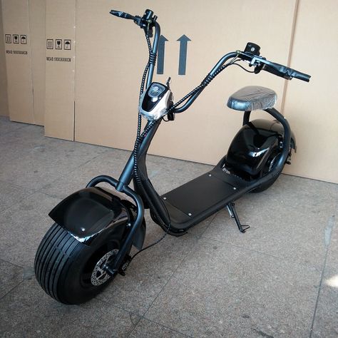 Hot Sale 2000w 60v Electric City Coco Fat Tire Big Wheel Harley Electric Scooter - Buy City Coco Harley Electric Scooter,Harley Electric Scooter,2000w 60v Two Batteries Electric Scooter City Coco Product on Alibaba.com Electronic Scooter, Electronic Bike, Big Wheel, Types Of Vehicle, Fat Tire, E Scooter, Steel Wheels, Tyre Size, Electric Scooter