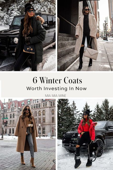 The right coat can upgrade an outfit and make it more chic – even when it comes to more casual styles. The great thing about coats is that there are a myriad of styles available at all price points, so you’ll always find a few within your budget. If you’re in the market for some new winter coats, keep scrolling for my picks that’ll keep you toasty yet chic. #wintercoats #winterfashion #styletips #womensfashion