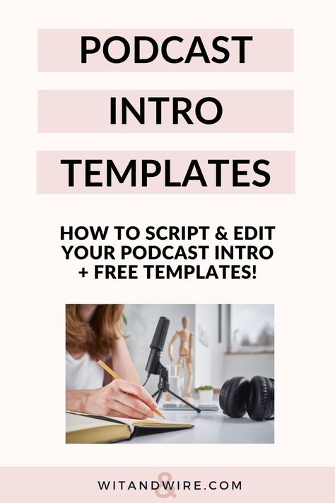 Your podcast intro is a short introduction that plays at the beginning of each episode to give your listeners context about the purpose of your podcast.  Watch this video to learn how to script and edit a professional podcast intro for your show, including a simple editing demo where you’ll see that you don’t need complicated tools to create a high-quality intro that helps your podcast grow.  podcast intro script I podcast intro ideas I free music for podcasts I how to start a podcast Intro Ideas, Podcast Intro, Start A Podcast, Start Youtube Channel, Podcast Topics, Starting A Podcast, Feeling Stuck, Free Training, Free Music