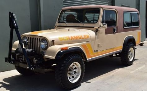 All Original: 1982 Jeep Scrambler CJ-8 #ForSale #Jeep, #Scrambler - https://barnfinds.com/all-original-1982-jeep-scrambler-cj-8/ Jeep Scrambler Cj8, Older Trucks, Cj8 Scrambler, Yellow Jeep, Willys Wagon, Jeep Scrambler, Fozzie Bear, New Jeep, Jeep Ideas