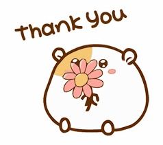 Thank You Sticker - Thank You Cute - Discover & Share GIFs Thanks Gif, Hamster Cartoon, Home Stickers, Animated Clipart, What Love Means, Thank You Images, Cute Cartoon Images, Gif Animation, Line Sticker