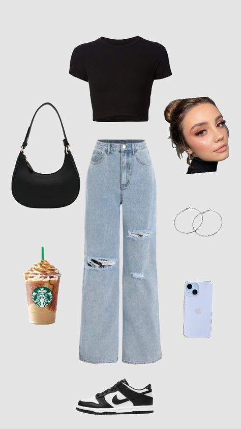 simple outfit #hangout Casual Hangout Outfit, Hangout Outfit, Hanging Out, Simple Outfits, Outfit Inspo, Clothes