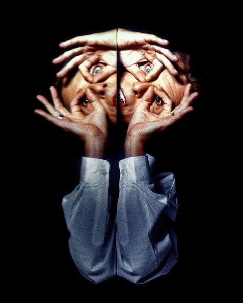 David Bowie Official on X: "Jeffrey Mayer captured this magnificent image during the Miracle Goodnight video shoot in 1993. #BowieReflections https://t.co/ulRaMYcn1k" / X Seeing Double, Video Shoot, Music Photo, You're Beautiful, Lee Jeffries, Music Photography, Glam Rock, Labyrinth, David Bowie