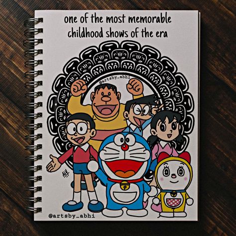 Hot Doodle Art, Doraemon Captions, Doraemon Mandala Art, Anime Mandala Art, Doremon Doodle Art, Doraemon Art Drawing, Doraemon Doodle Art, Doremon Mandala, Mandala Illustration Art