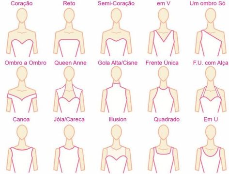 Olá noivinhas lindas! Nunca imaginei que existiam tantos tipos de decotes para vestido de noiva... Vi neste site uma tabelinha de silhuetas de vestido e tipos de decotes: https://ardinformacao.wixsite.com/arteemcasar/vestido-de-noiva O meu vestido Brunch Attire, Mexican Bridal Showers, Bridal Shower Decorations Diy, Unique Bridal Shower, Wedding Dress Patterns, Bridal Shower Food, Bridal Shower Dress, Bridal Brunch, Shower Dresses