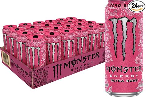 Monster Ultra Rosa, Sugar Free Energy Drinks, Monster Energy Girls, Guavas, Blush Wine, Monster Crafts, Monster Energy Drink, Kawaii Cooking, Grocery Foods