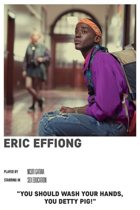 Eric Effiong, Ncuti Gatwa, Netflix Poster, Popular Tv Series, Tv Series, Education