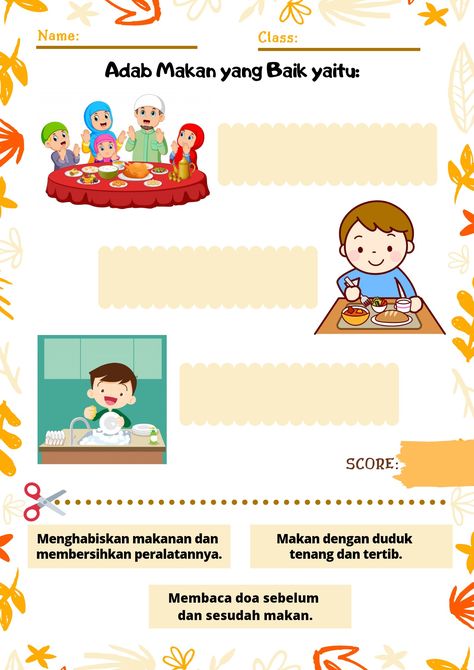 Permainan Kerjasama Tim, School Kids Activities, Muslim Kids Activities, School Study Ideas, First Grade Worksheets, Muslim Kids, Preschool Activity, Learn Islam, Cute Panda