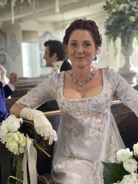 Violet Bridgerton, Jason Beghe, Lady Violet, Period Films, Regency Era Fashion, Regency Dress, Regency Fashion, Costume Drama, Wedding Dress Trends