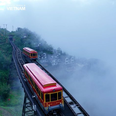 Sapa mountain climbing train 🤩 | train | Sapa mountain climbing train 🤩 | By Amazing Things in Vietnam Vietnam Sapa, Vietnam Trip, Sapa Vietnam, Train Video, 2024 Goals, Mountain Climbing, Gap Year, Vietnam Travel, Hanoi