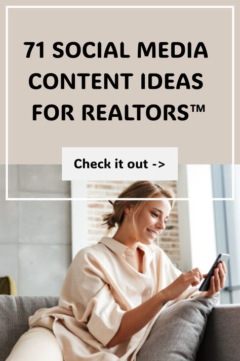 Check out our epic list of 71+ real estate social media content ideas for Realtors™️ to fuel your feeds and keep your audience hooked Real Estate Agent Content Ideas, Real Estate Agent Social Media Content, Real Estate Videos Social Media, Real Estate Agent Marketing Social Media, Social Media For Real Estate, Real Estate Ads Social Media, Real Estate Agent Social Media Posts, Realtor Marketing Ideas Social Media, Realtor Social Media Post Ideas