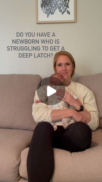 Mama Vine on Instagram: "🌿Is your newborn having a hard time getting a deep latch?  Try this…  Use the cross cradle hold and apply pressure to their upper back between their shoulders blades. I also find that supporting their weight with your arm under their body and hugging them in close to your body helps establish the nice deep latch we’re hoping for!  ✨Try it out and let me know if it helps!  #mamavine #newborn #newmom #newbaby #motherhood #breastfeeding #breastmilk #shallowlatch #deeplatch #crosscradlehold" How To Latch Breastfeeding, Breastfeeding Positions Newborn, Breastfeeding Latch, Breastfeeding Positions, Baby Facts, Hard Times, Hard Time, Breast Milk, The Cross