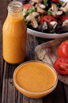 Smokey Tomato Vinaigrette - Gluten-free, Vegan by Tasty Yummies, via Flickr Homemade Salad Dressings, Tomato Vinaigrette, Homemade Condiments, Condiment Recipes, Vegan Sauces, Homemade Salads, Vinaigrette Dressing, Homemade Salad Dressing, Salad Dressing Recipes